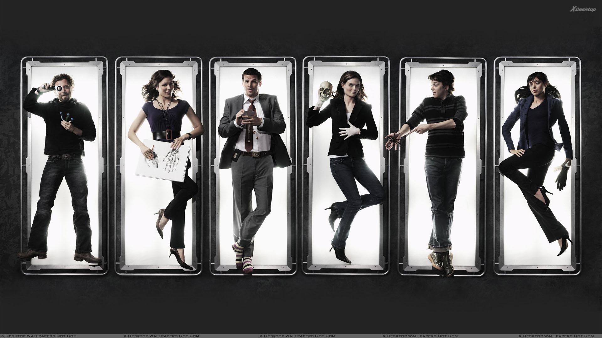 Cast serie TV Bones, 1280x1024 HD, Desktop