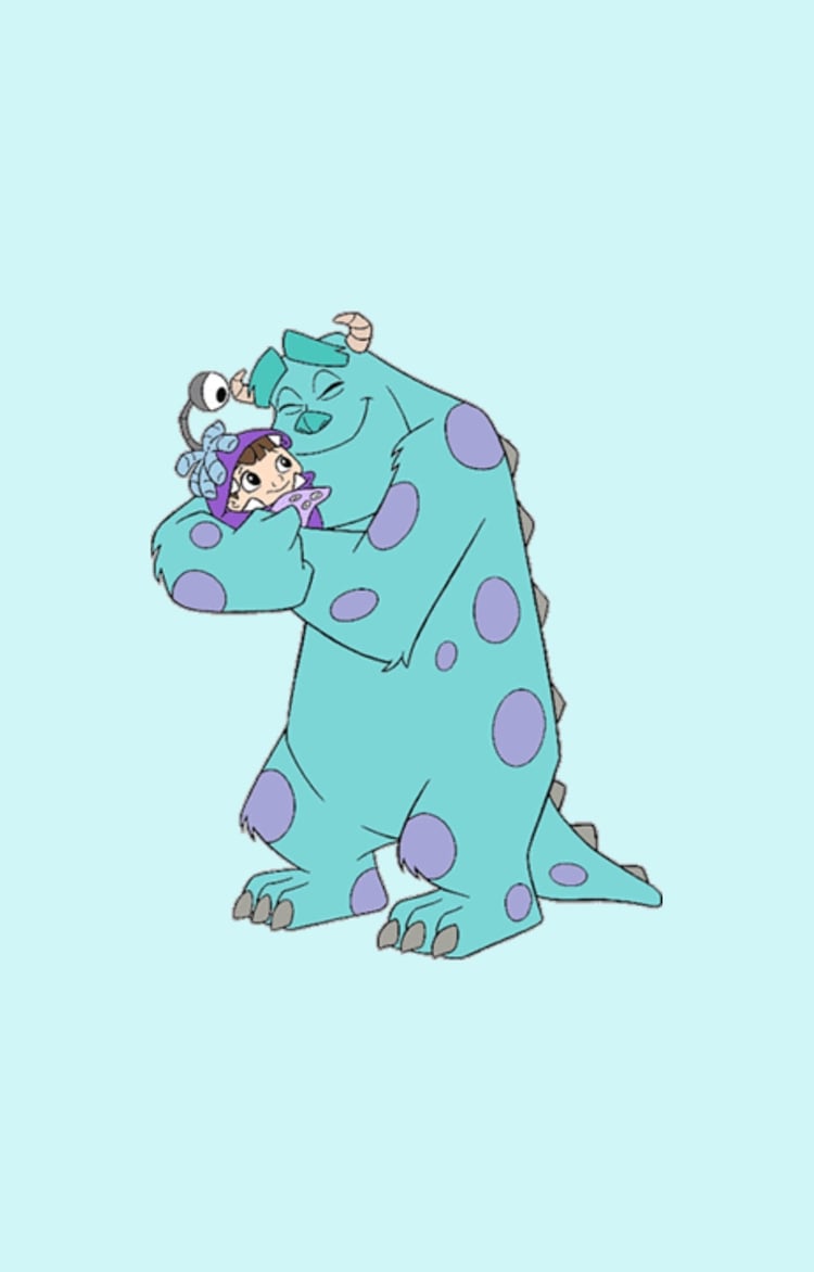 Sulley e Boo, Monsters & Co., 750x1172 Verticale, Mobile
