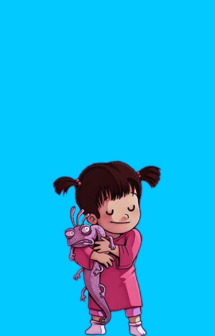 Boo con costume Monsters Inc, 750x1174 Verticale, Mobile