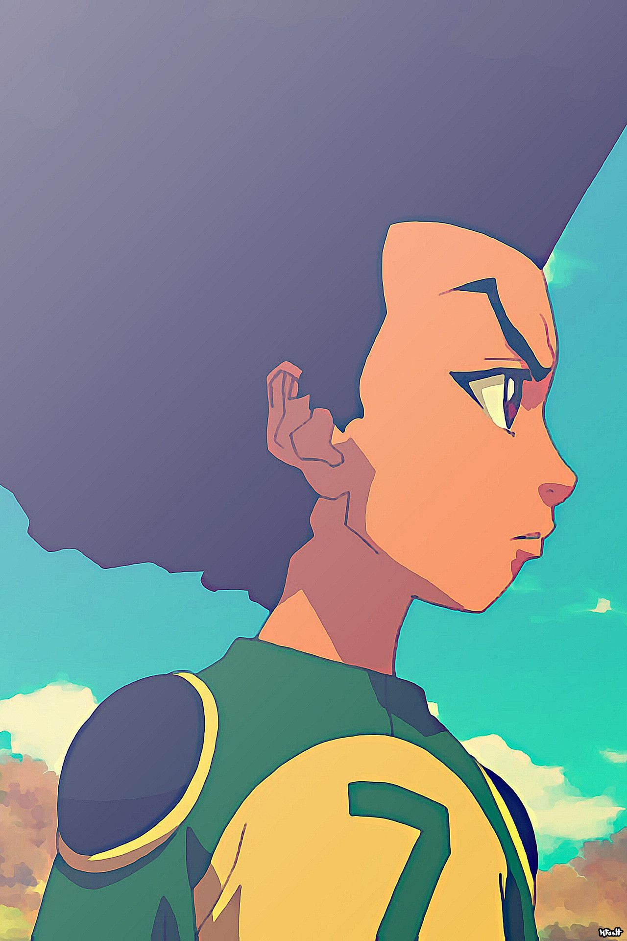 Riley Freeman Boondocks profilo, 1280x1920 Full HD Verticale, iPhone