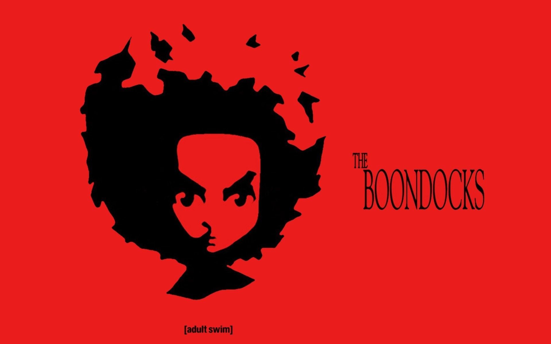 The Boondocks logo rosso, 1920x1200 Full HD+ WUXGA, Desktop