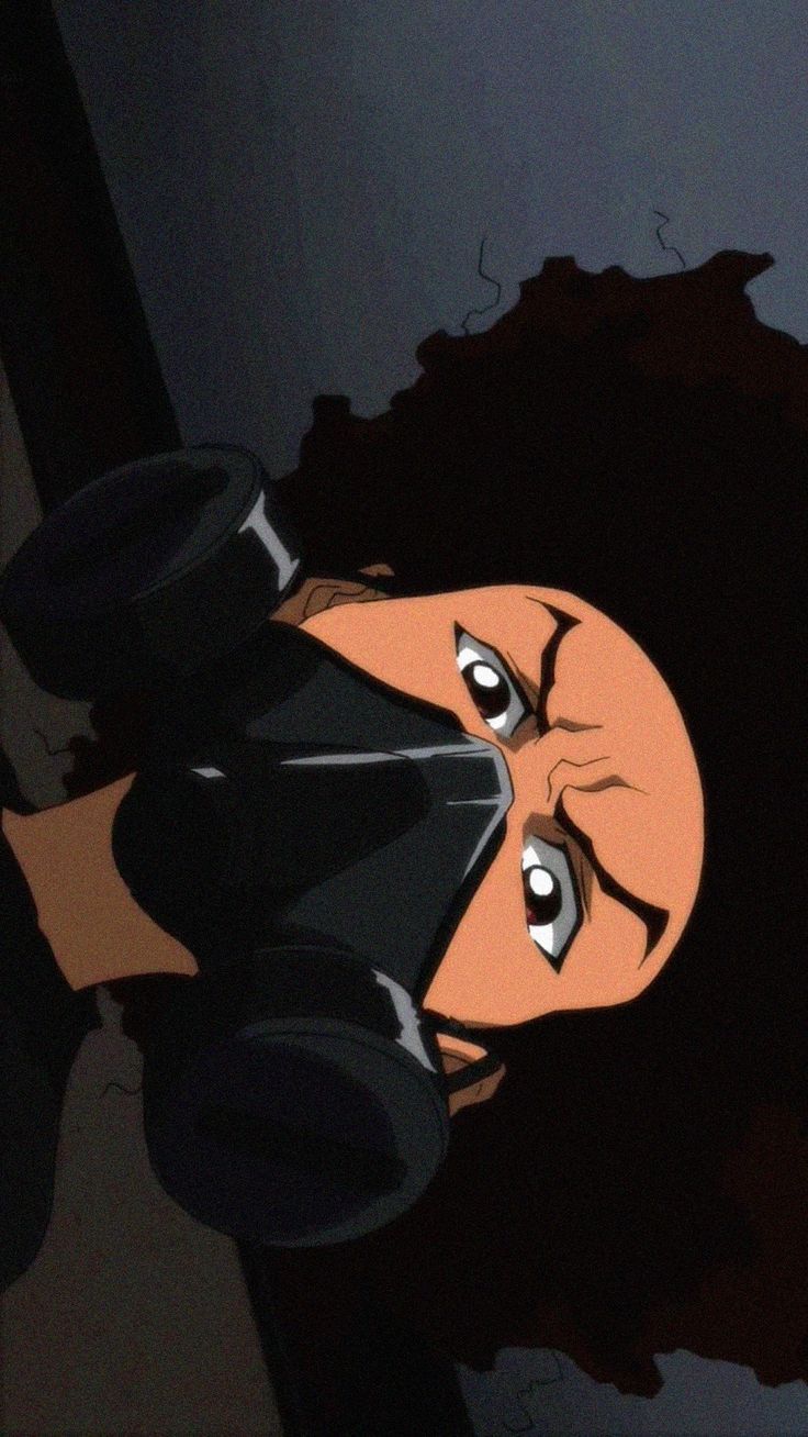 Huey Freeman Boondocks mugshot, 938x938 HD, PC