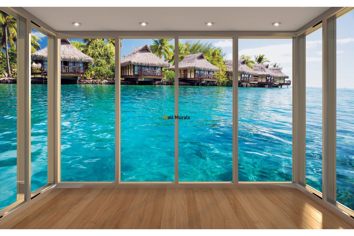 Vista Bora Bora dalla finestra, 1200x800 HD, Desktop