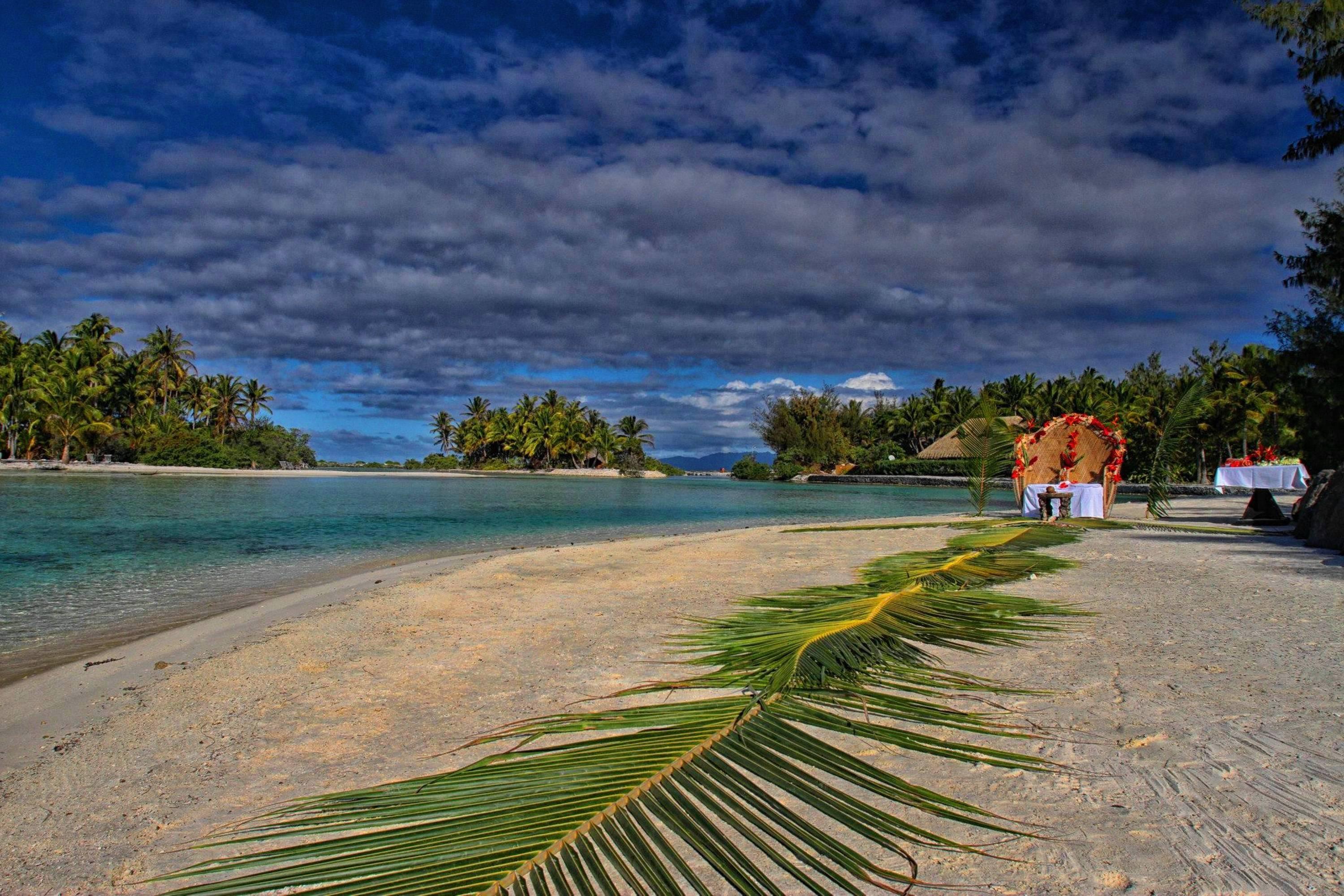 Spiaggia tropicale Bora Bora, 3000x2001 WQXGA, Desktop
