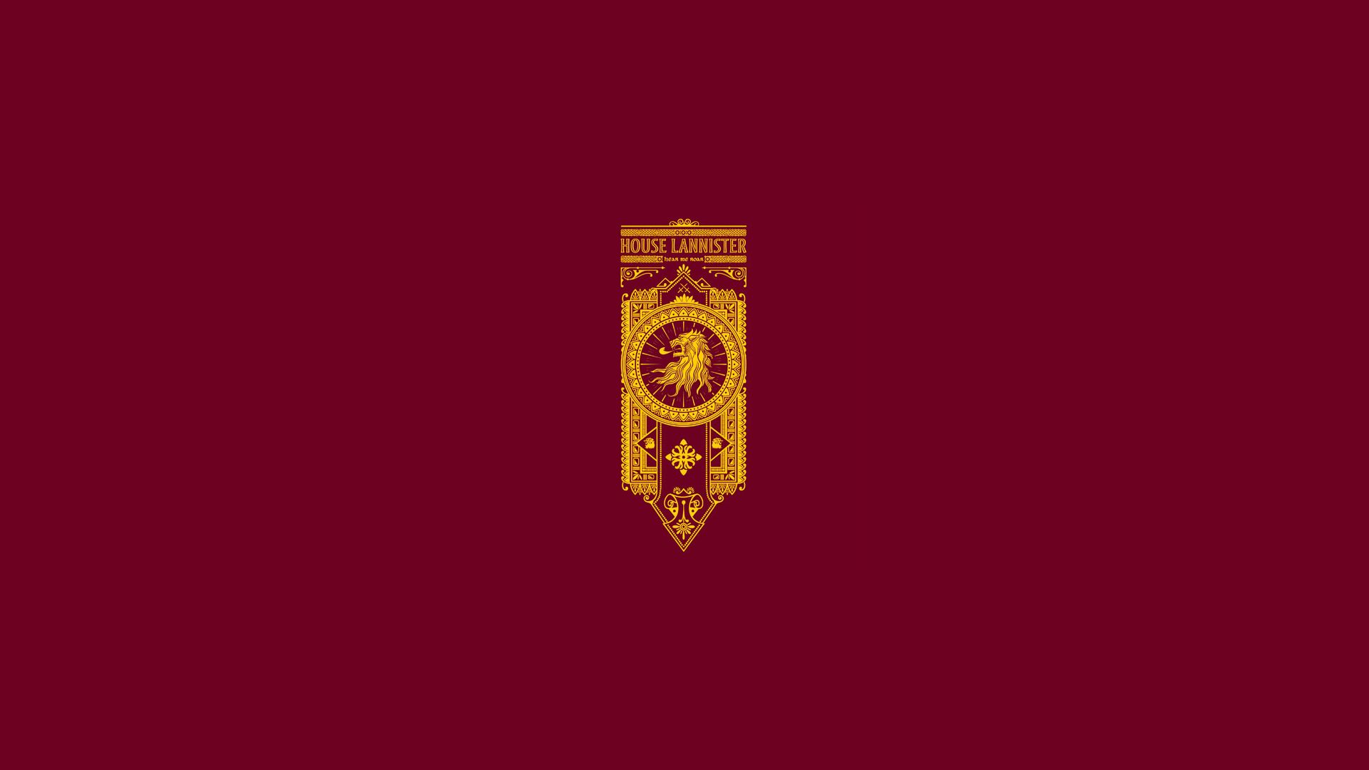 Stendardo dorato drago bordeaux, 1920x1080 Full HD 1080p, PC