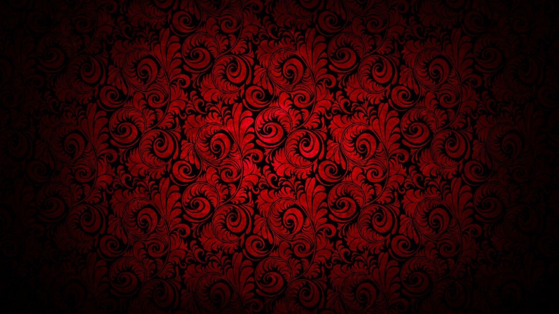 Particelle rosse astratte su nero, 1920x1080 Full HD 1080p, Desktop