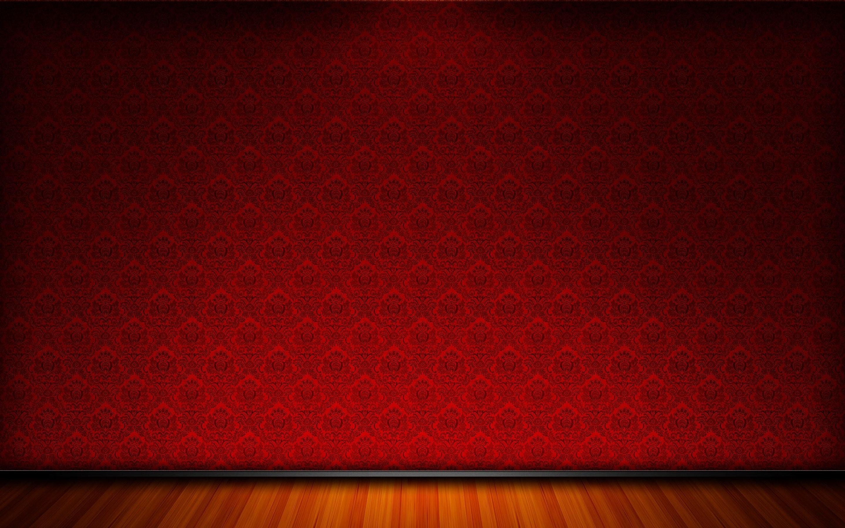 Parete rossa bordeaux con pavimento legno, 2880x1800 2K+, MacBook Pro