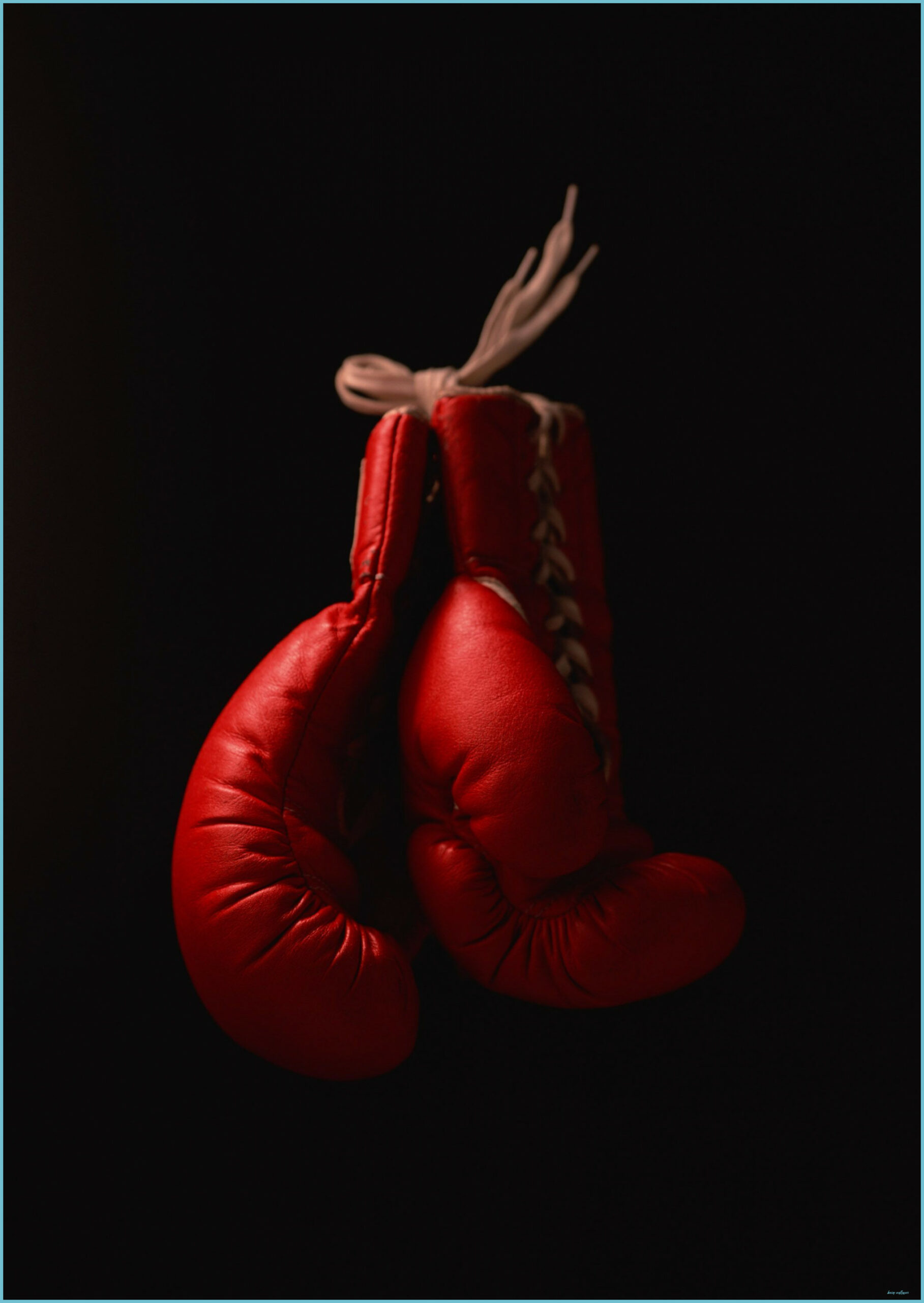 guantoni boxe rossi appesi buio, 1817x2560 Verticale, Mobile
