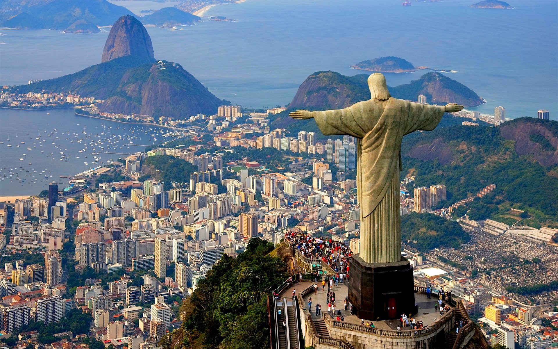 Cristo Redentore Rio de Janeiro, 1920x1200 WUXGA, Laptop