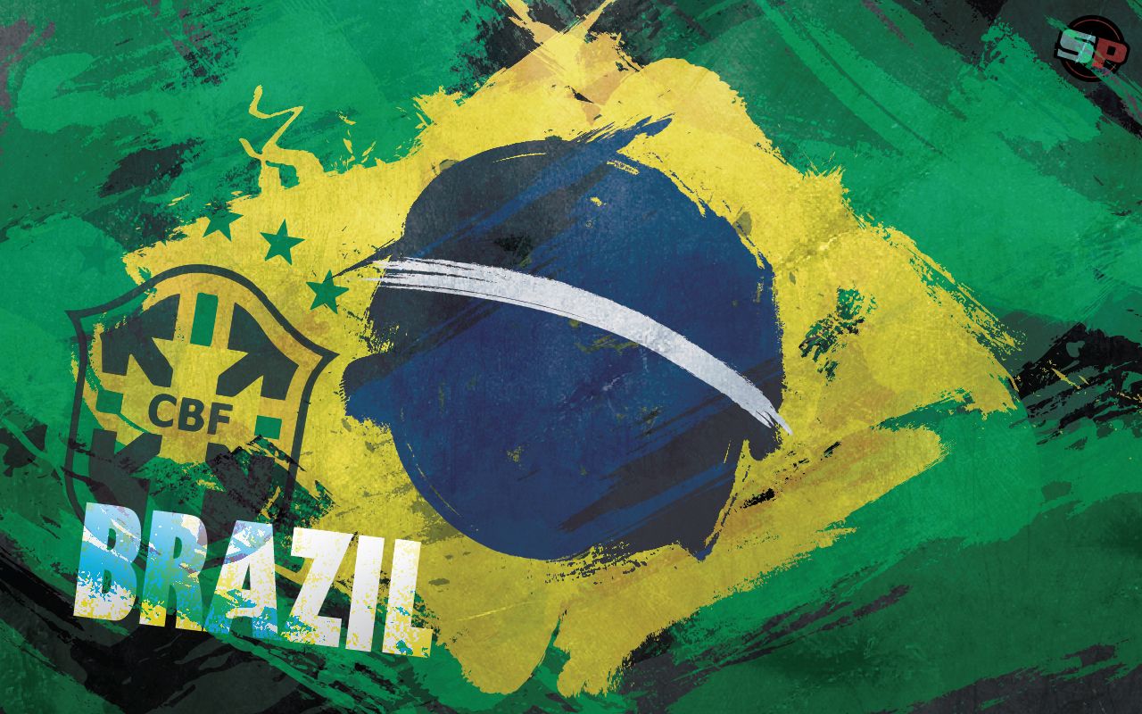 Bandiera Brasile stile grunge, calcio, 1280x800 720p, Lenovo Legion