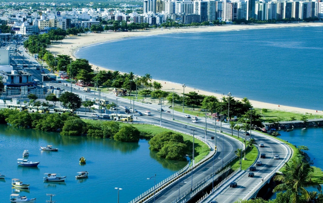 Litorale di Santos, Brasile, 1280x804 HD, Desktop