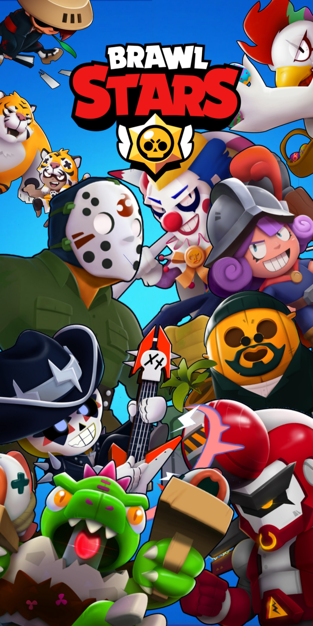 Personaggi Brawl Stars gruppo, 1080x2160 Full HD Verticale, iPhone