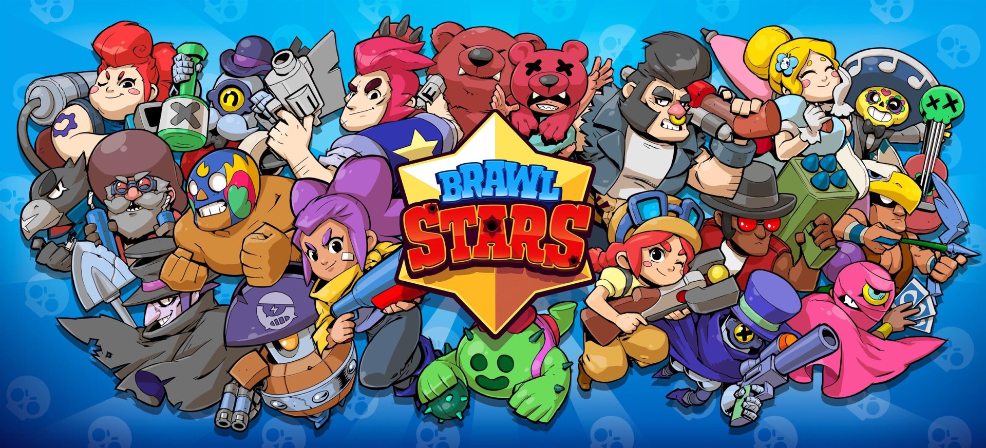 Personaggi Brawl Stars gruppo, 1920x873 Full HD 1080p, Laptop