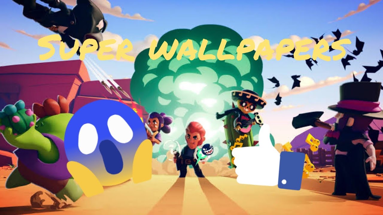Personaggi Brawl Stars ambientazione western, 1280x720 HD, Desktop