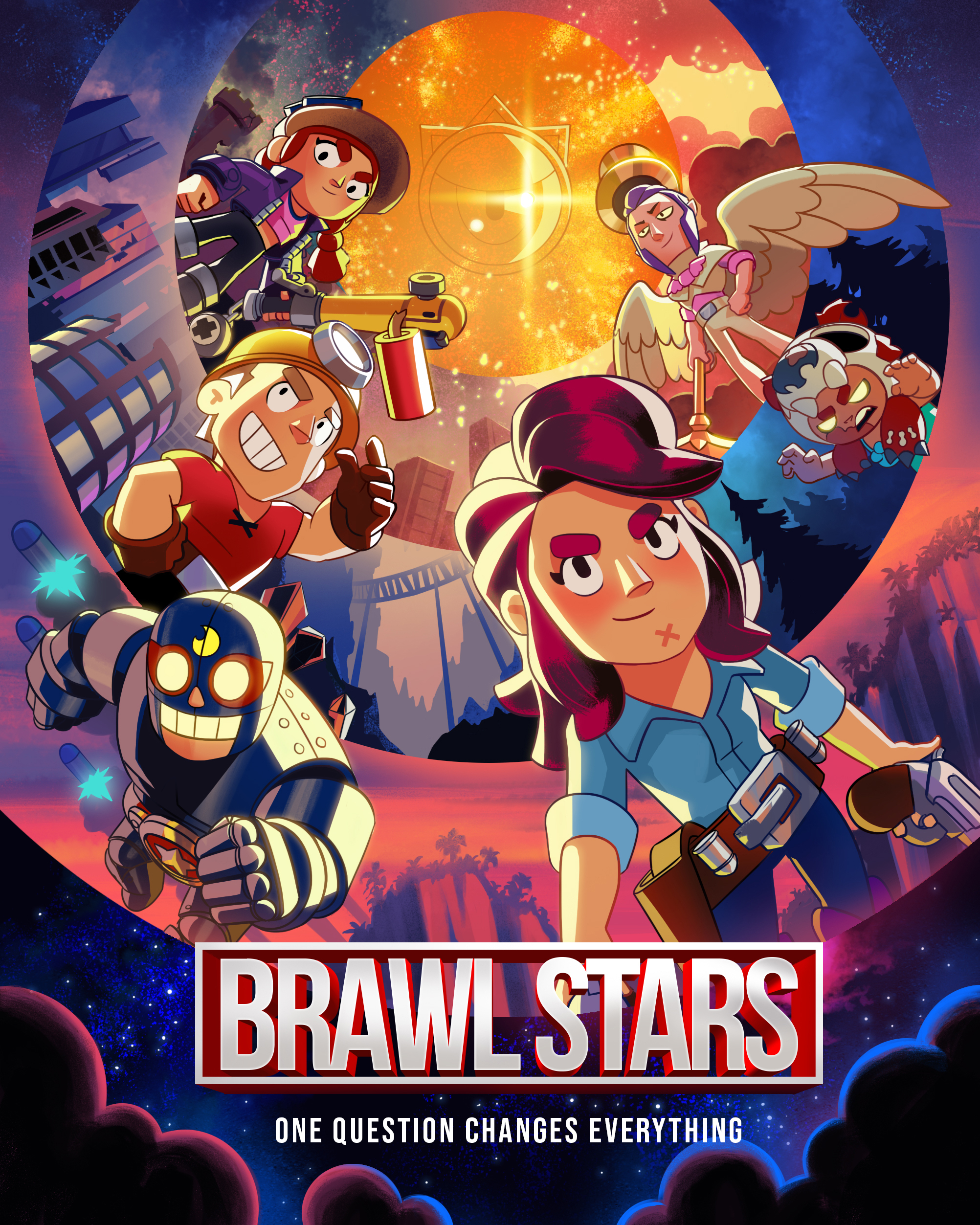 Personaggi Brawl Stars poster, 2004x2505 Verticale, Mobile