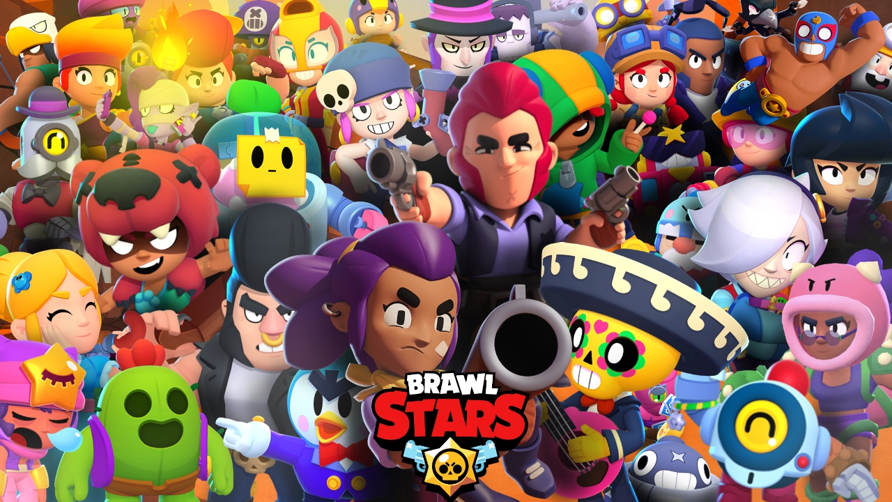 Personaggi Brawl Stars gruppo, 1280x720 HD, Desktop