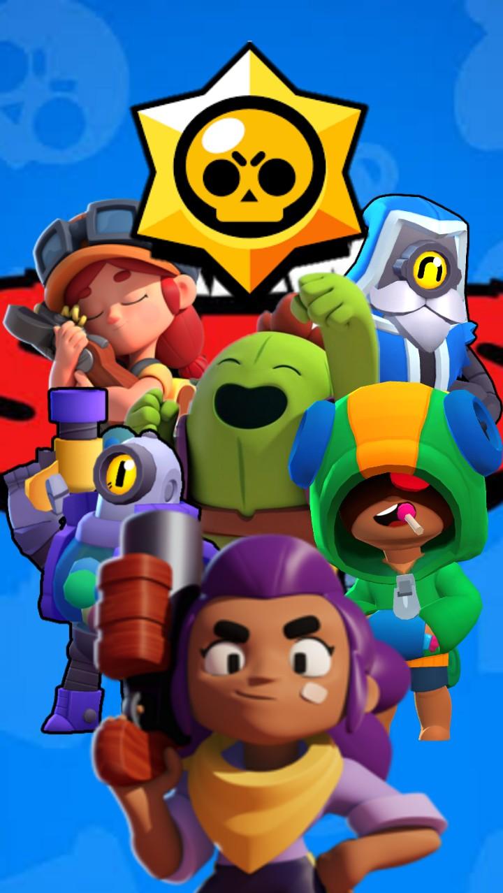 Personaggi Brawl Stars gruppo, 720x1278 Verticale, Telefono