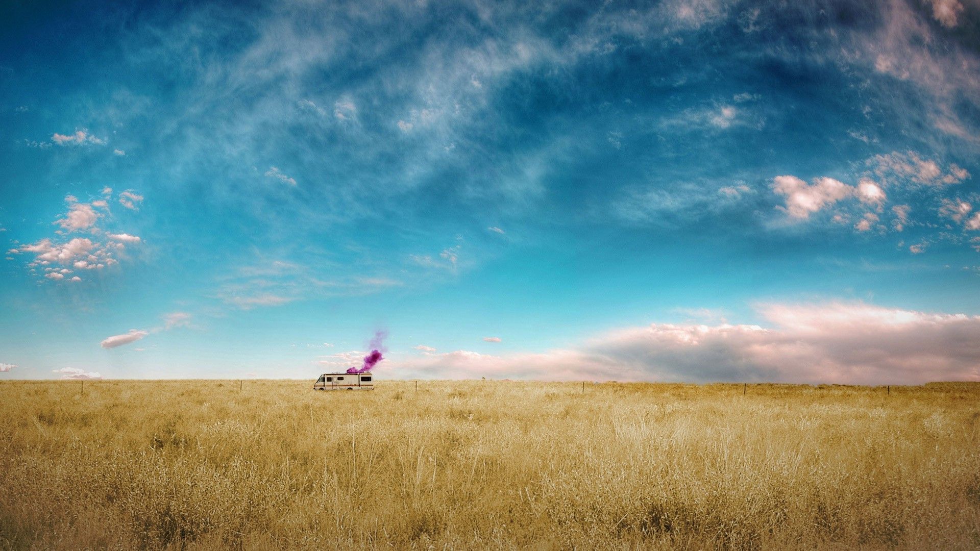Camper Breaking Bad nel deserto, 1920x1080 1080p, PC Desktop