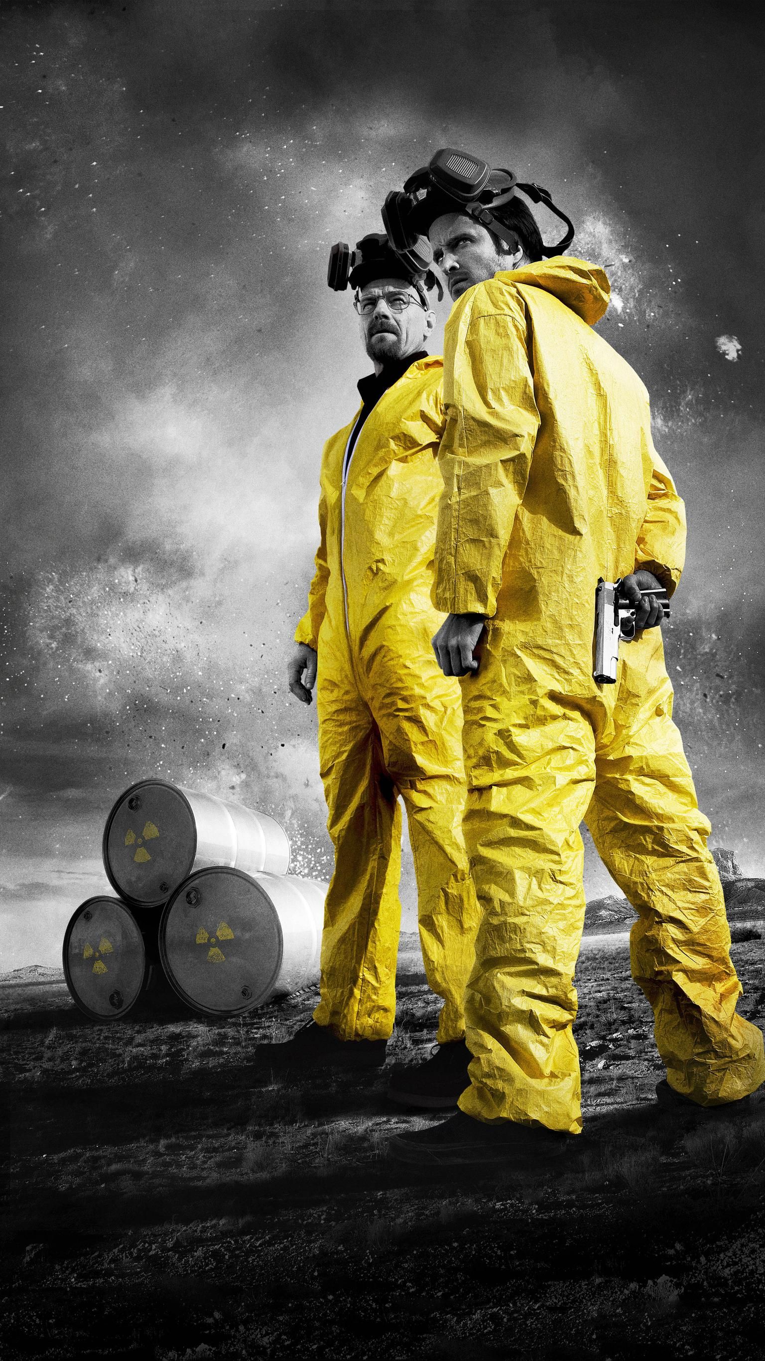Breaking Bad tute gialle hazmat, 1536x2732 Full HD Verticale, Smartphone