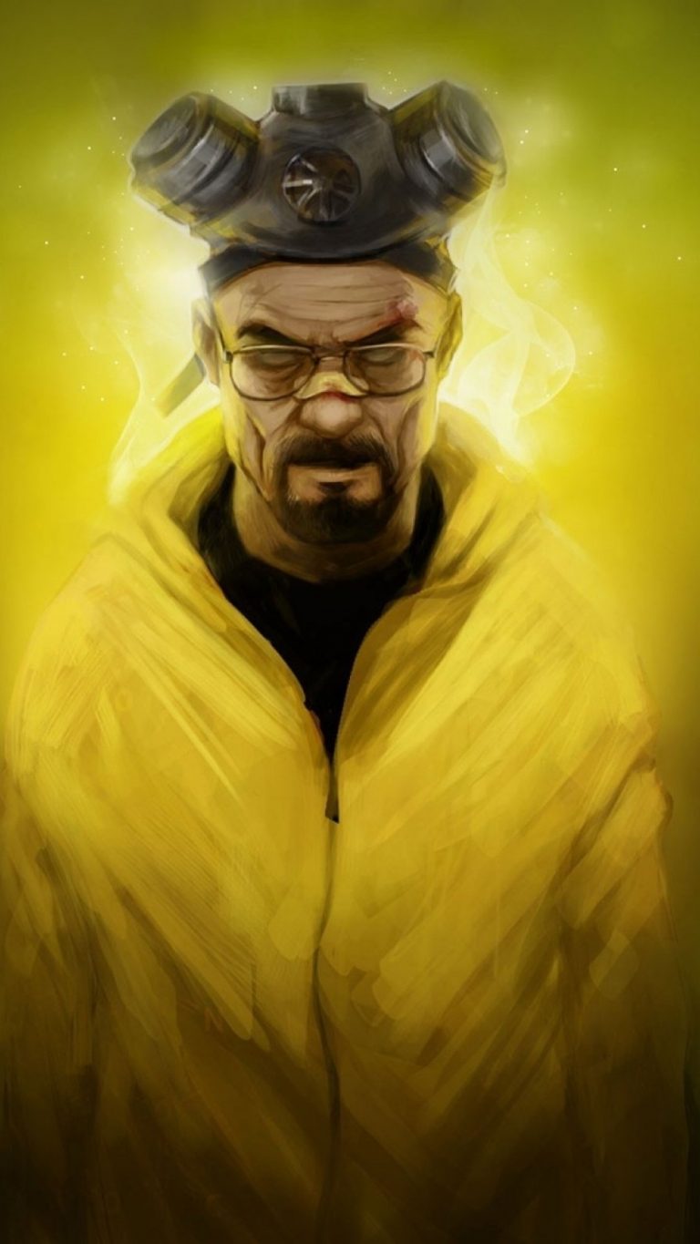 Walter White tuta gialla, 768x1365 Full HD Verticale, iPhone