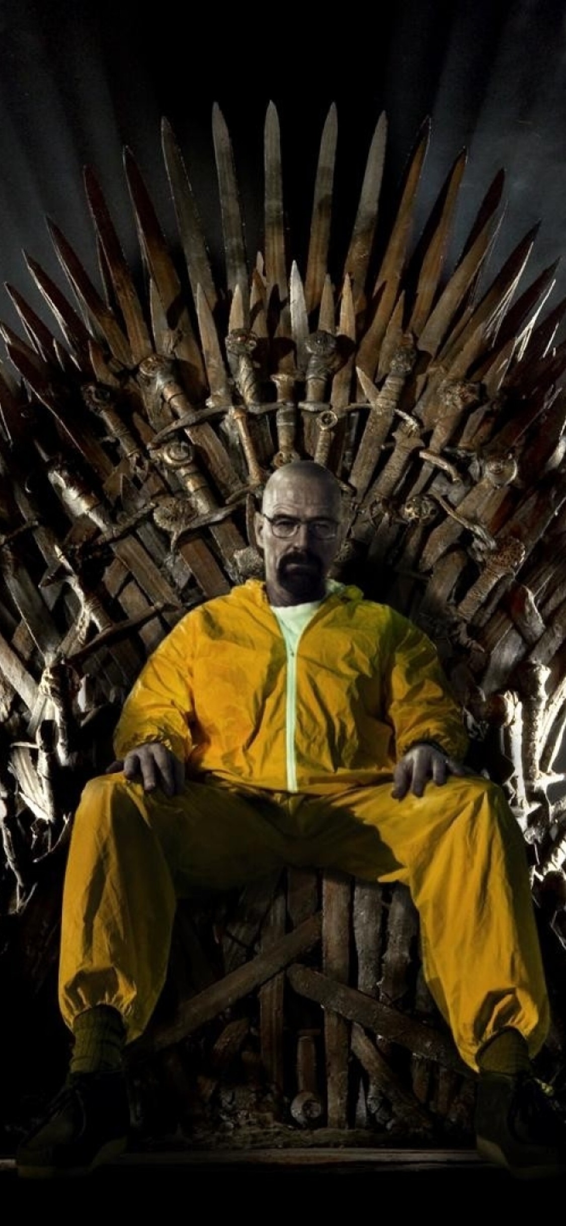 Walter White sul trono di spade, 1125x2436 Verticale, Mobile