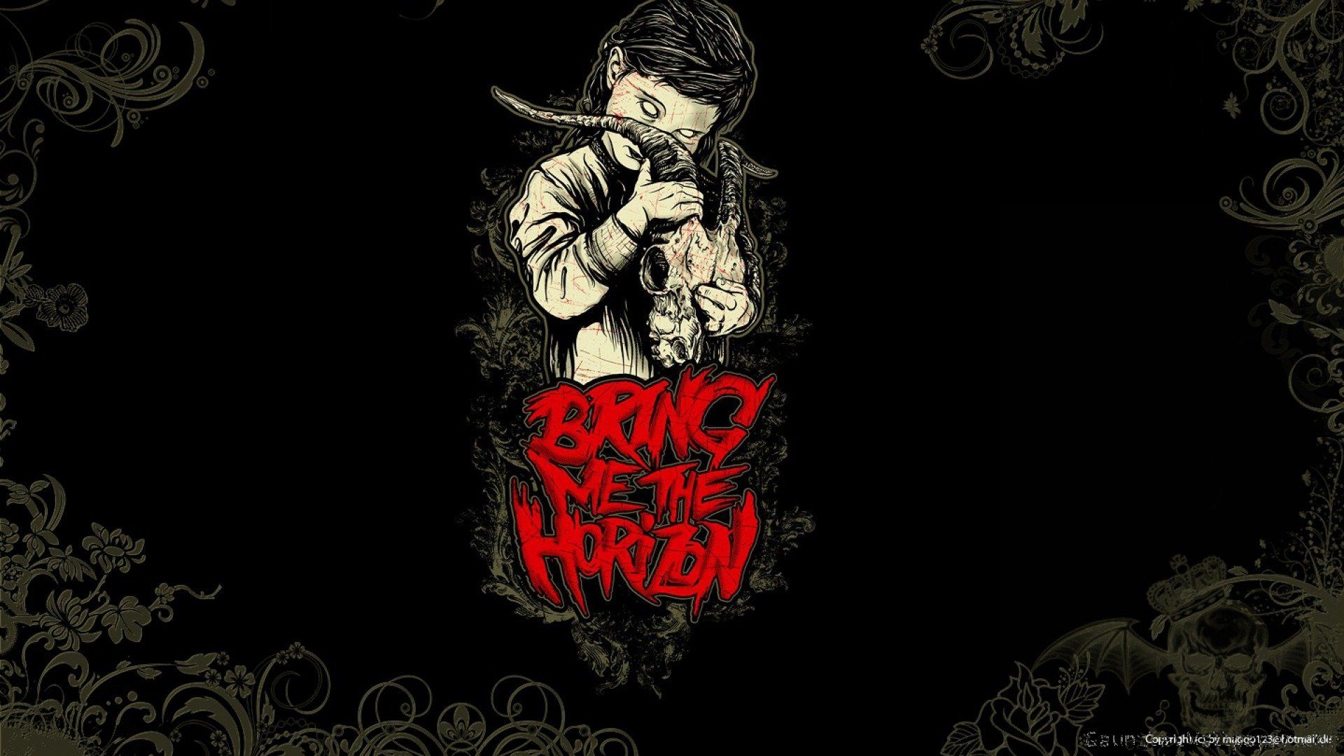 Logo Bring Me the Horizon coltello, 1920x1080 1080p, Desktop