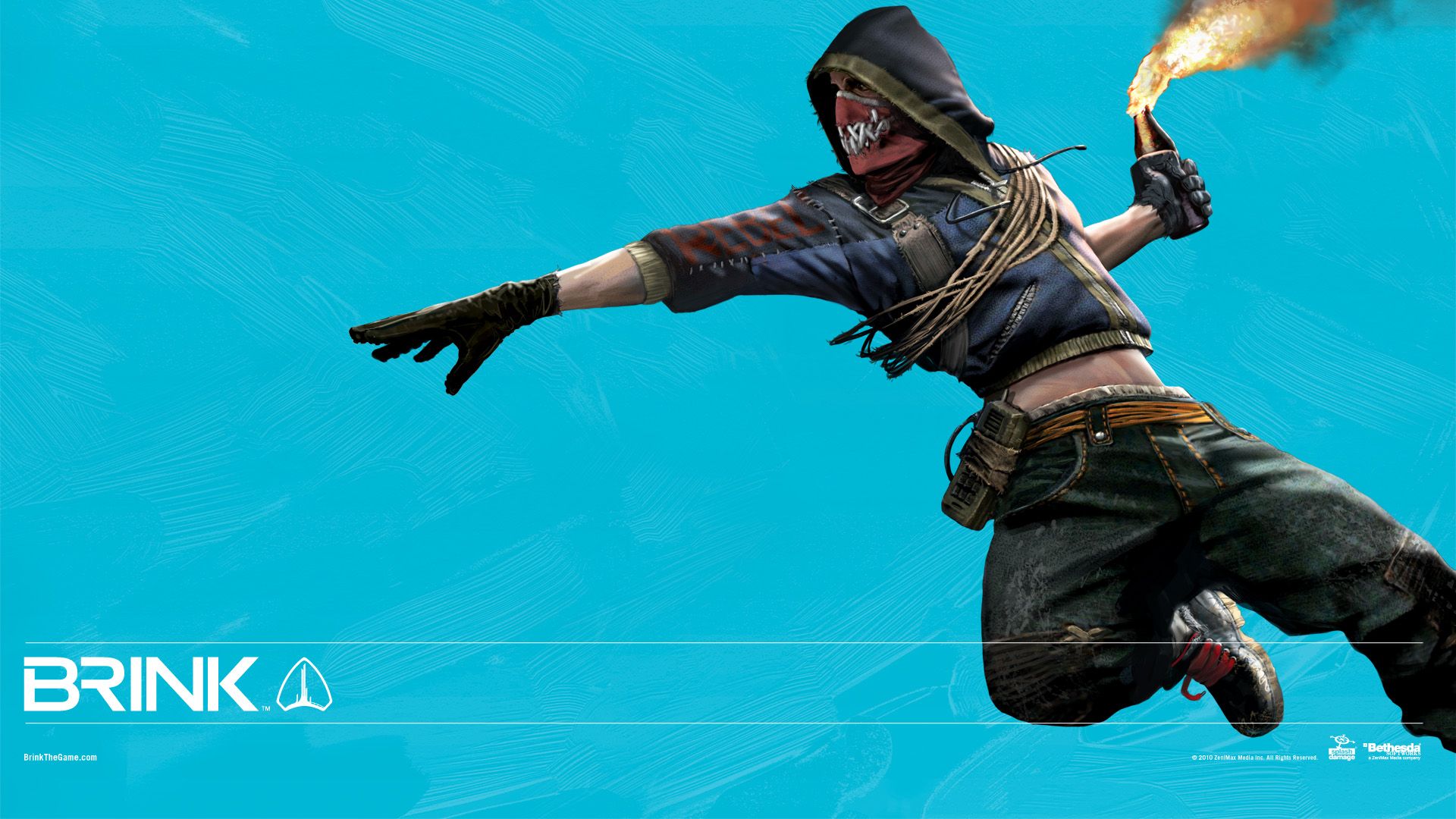 Brink personaggio con molotov, 1920x1080 Full HD, PC Desktop