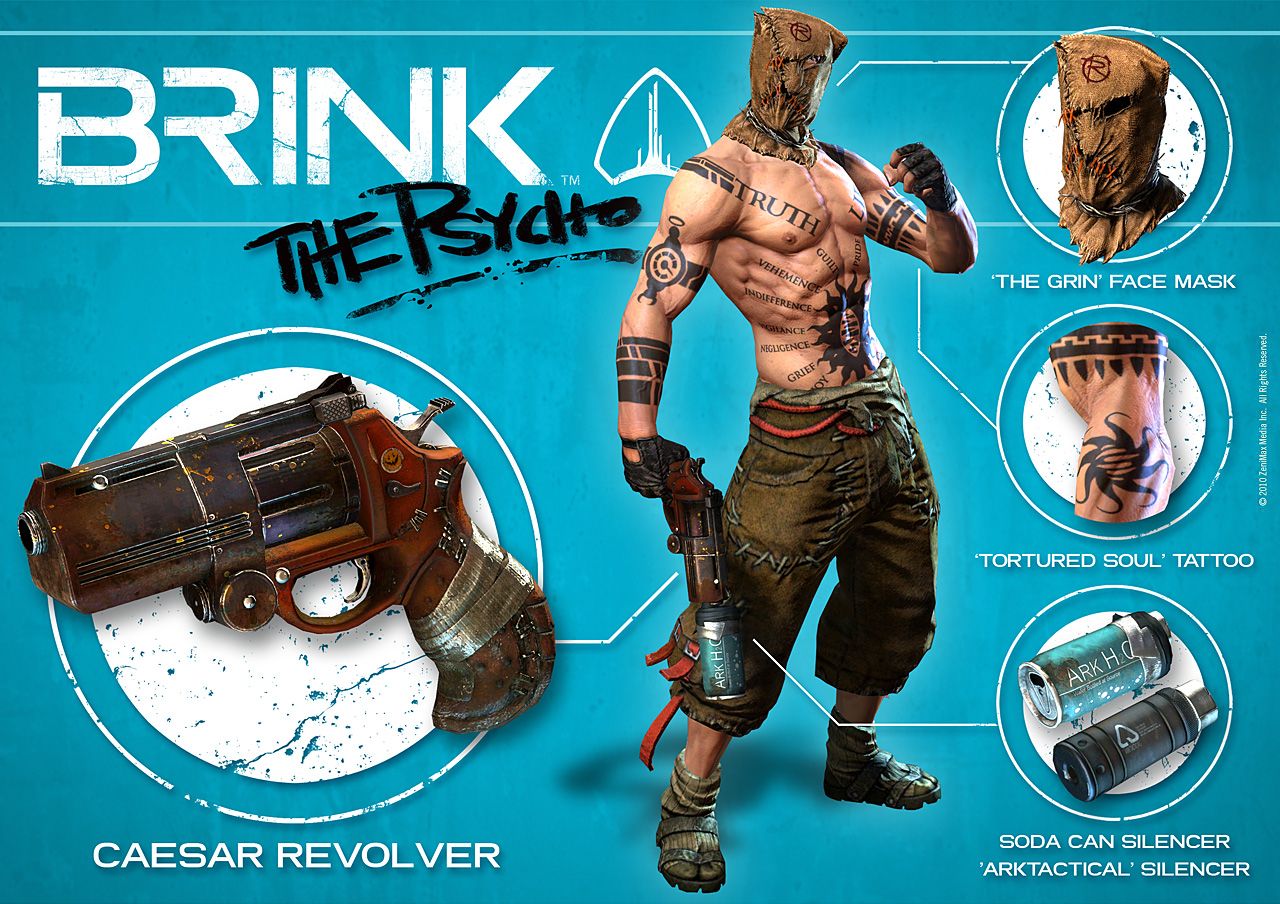 Brink The Psycho videogioco, 1280x904 720p, Laptop