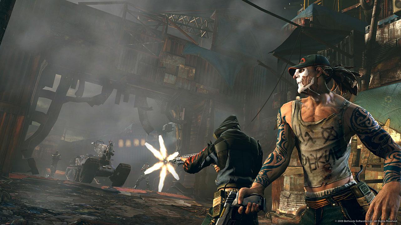 Brink personaggi con arma, 1280x720 HD, Desktop