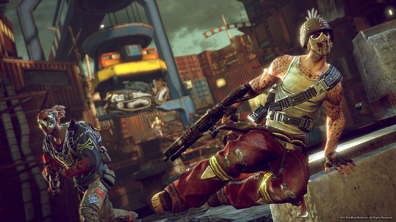 Brink videogioco personaggi armati, 1280x720 720p, PC