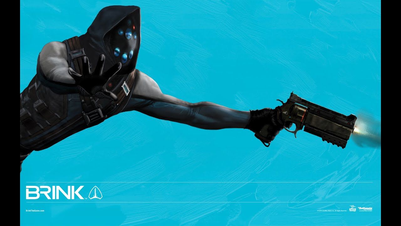 Personaggio Brink con pistola, 2560x1600 2K, Laptop