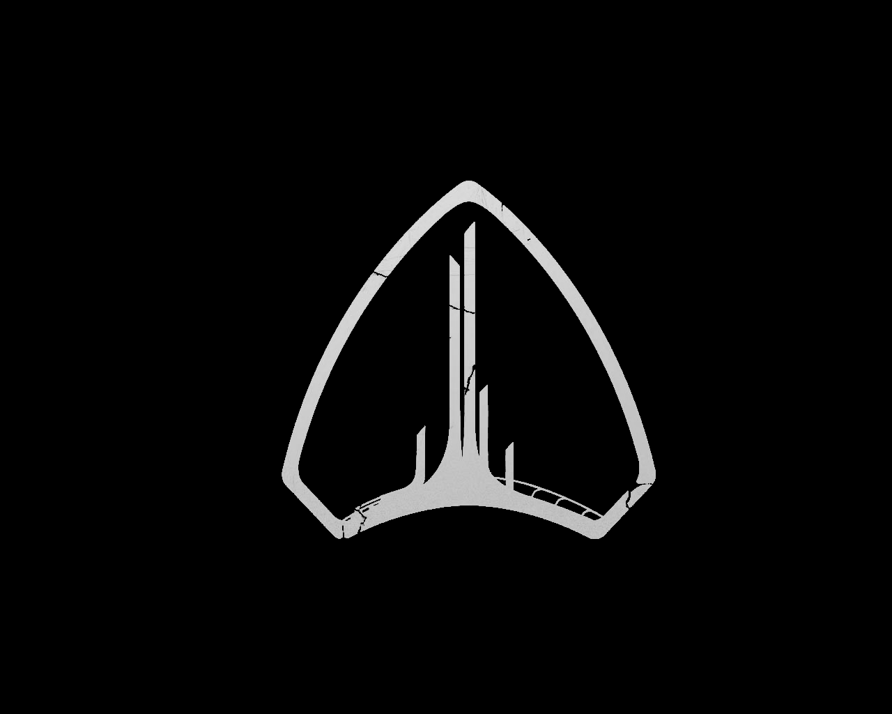 Logo Brink Ark grigio nero, 1280x1024 720p, Laptop