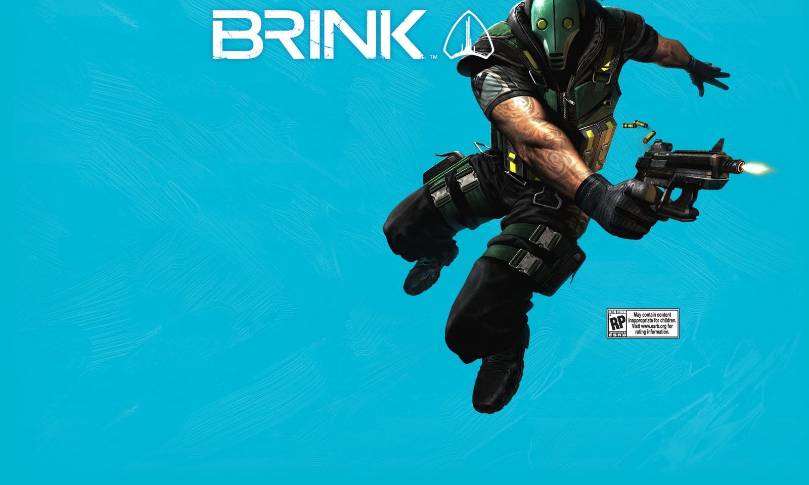 Brink videogioco personaggio armato, 1600x960 HD, Laptop