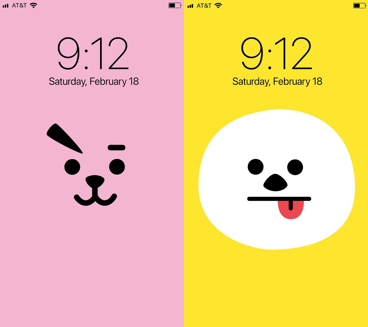 Cooky BT21 faccia coniglio, 1280x1138 720p, Lenovo Legion