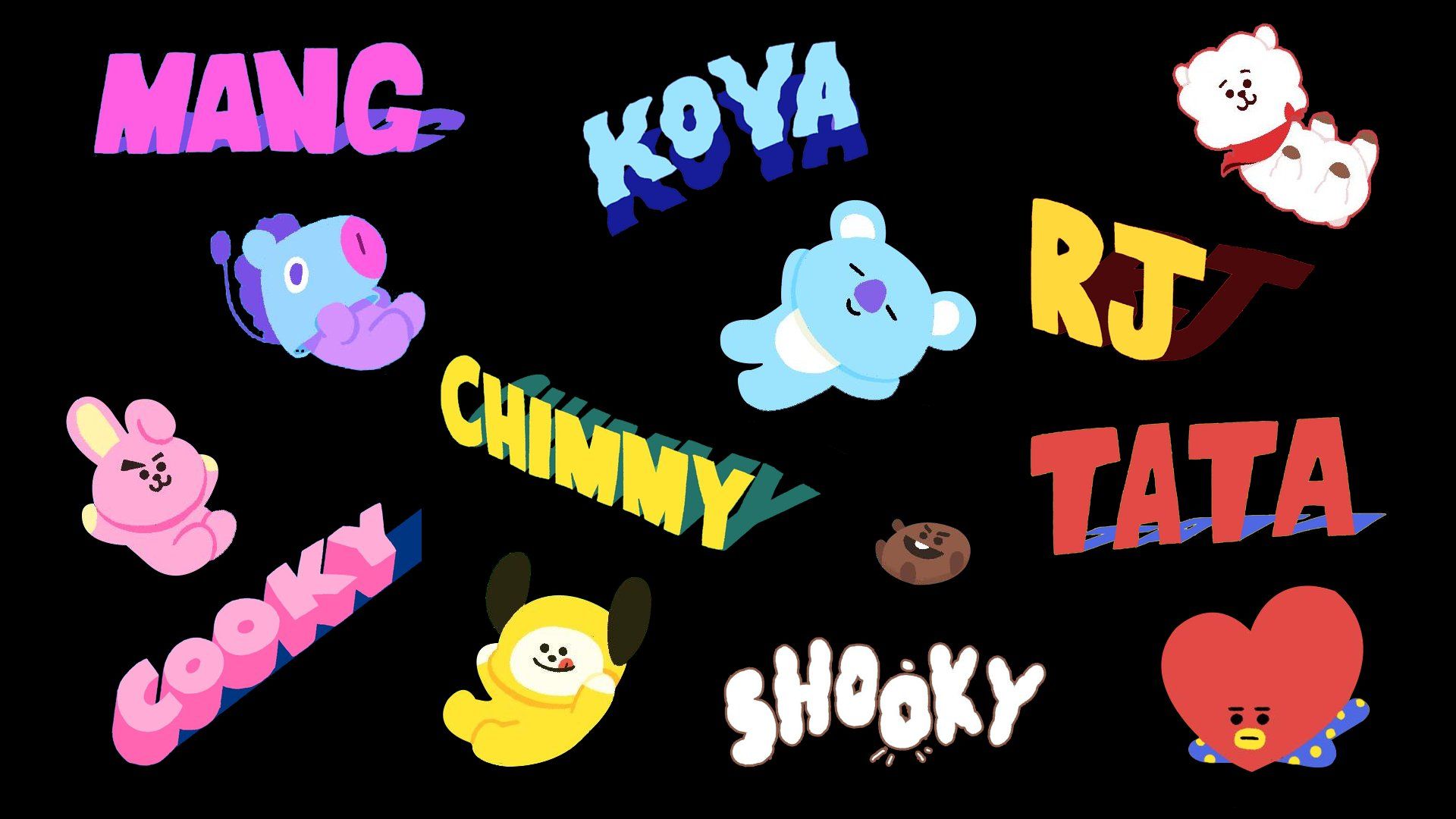 BT21 Tata personaggio rosa, 736x1293 Verticale, POCO