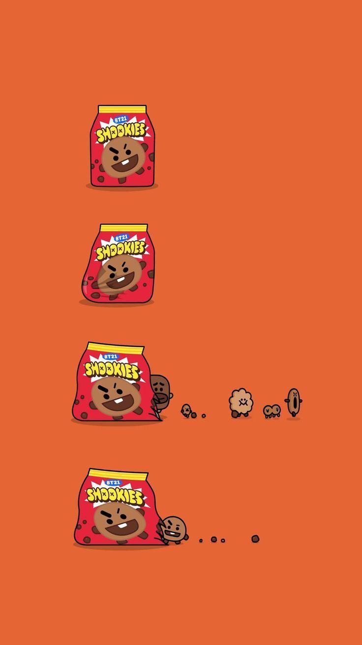 BT21 RJ gelato rosa, 1280x720 720p, PC