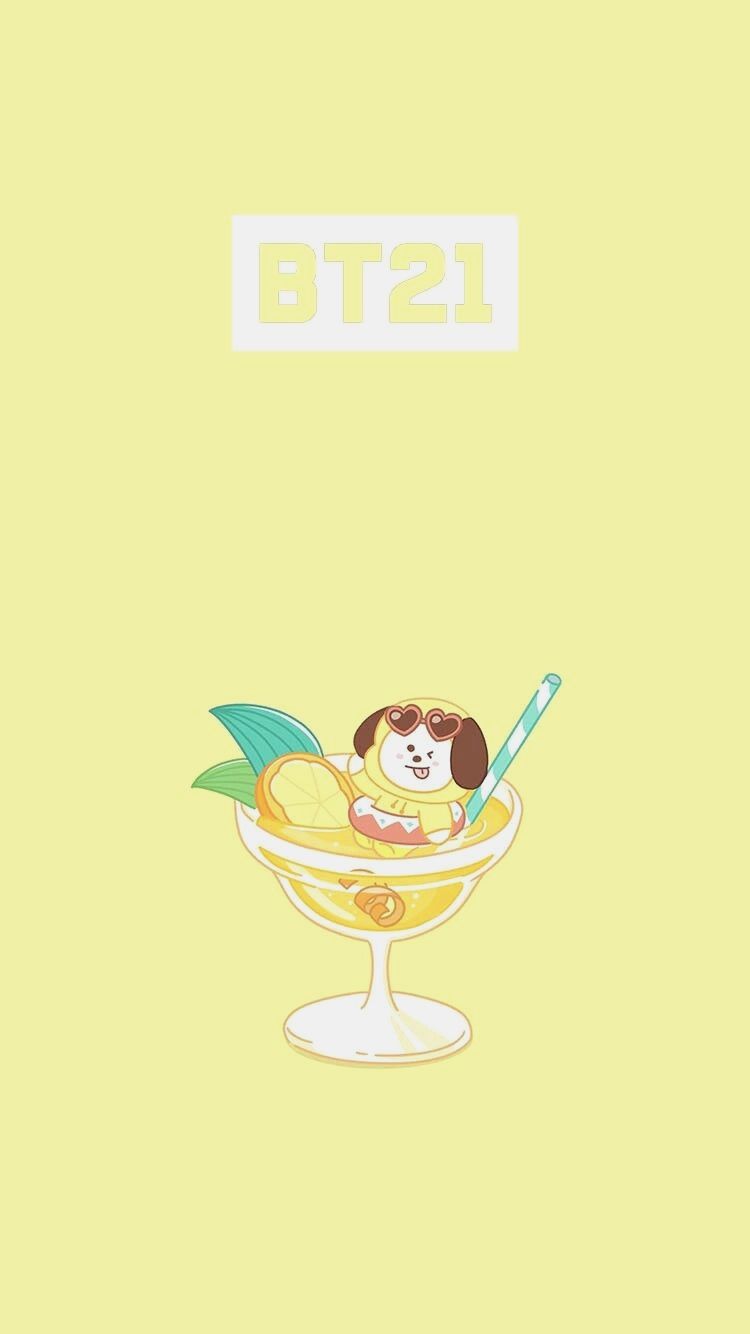 BT21 RJ gelato personaggio, 750x1334 Verticale, Telefono