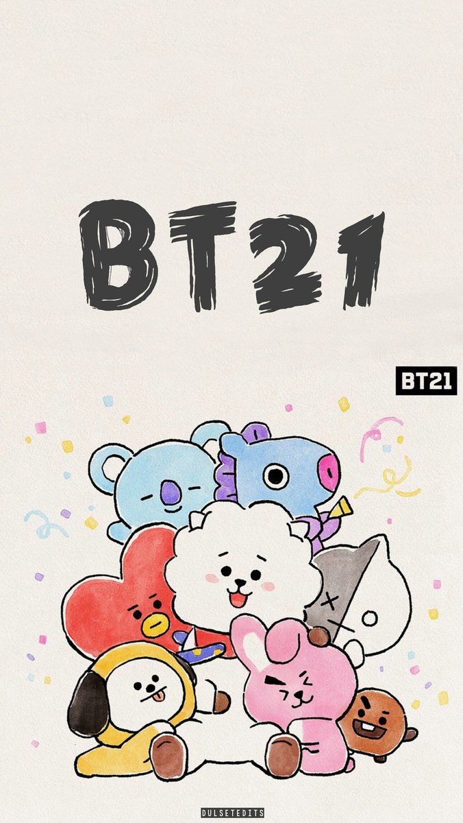 Personaggi BT21 gruppo, 676x1200 Full HD Verticale, iPhone