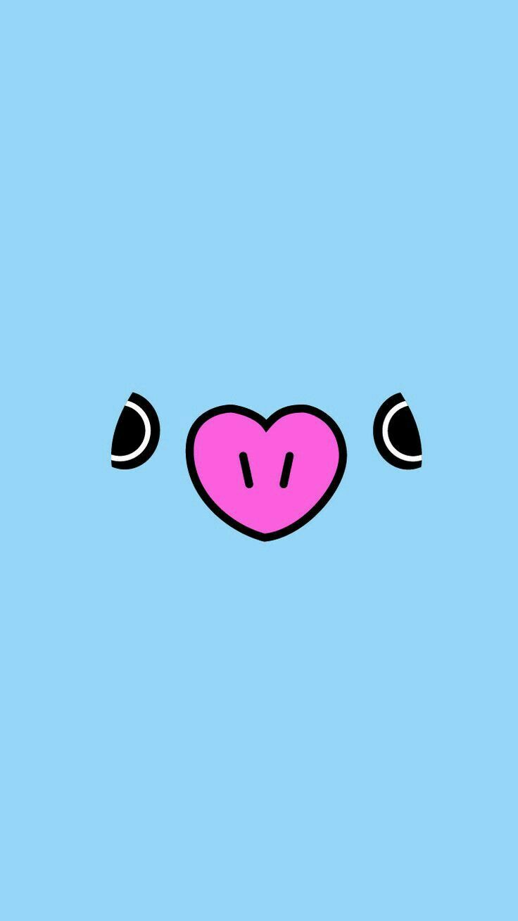 BT21 Koya faccia minimal, 736x1309 Verticale, Telefono