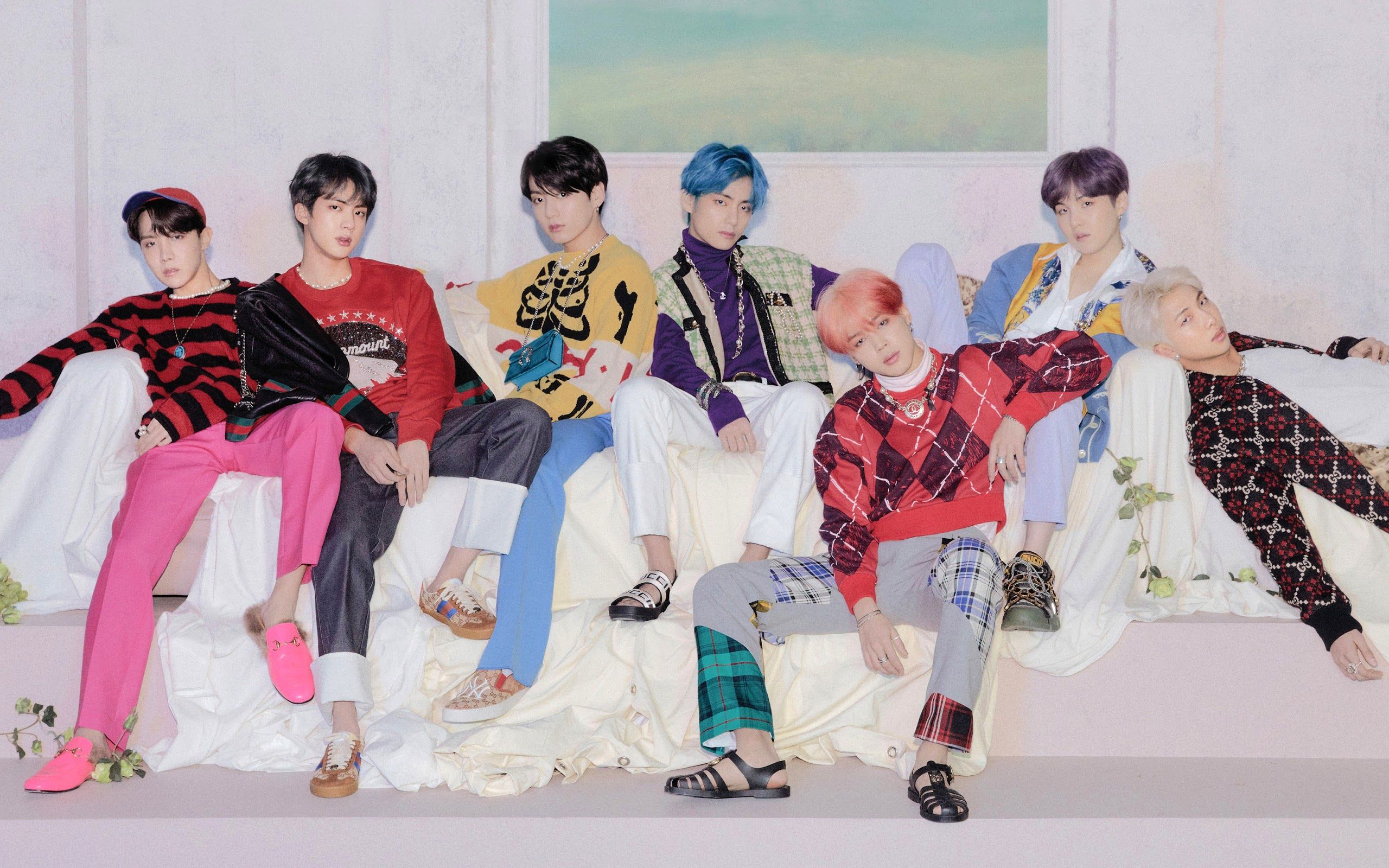 BTS gruppo membri foto, gruppo K-pop, 1280x800 720p, Monitor Gaming