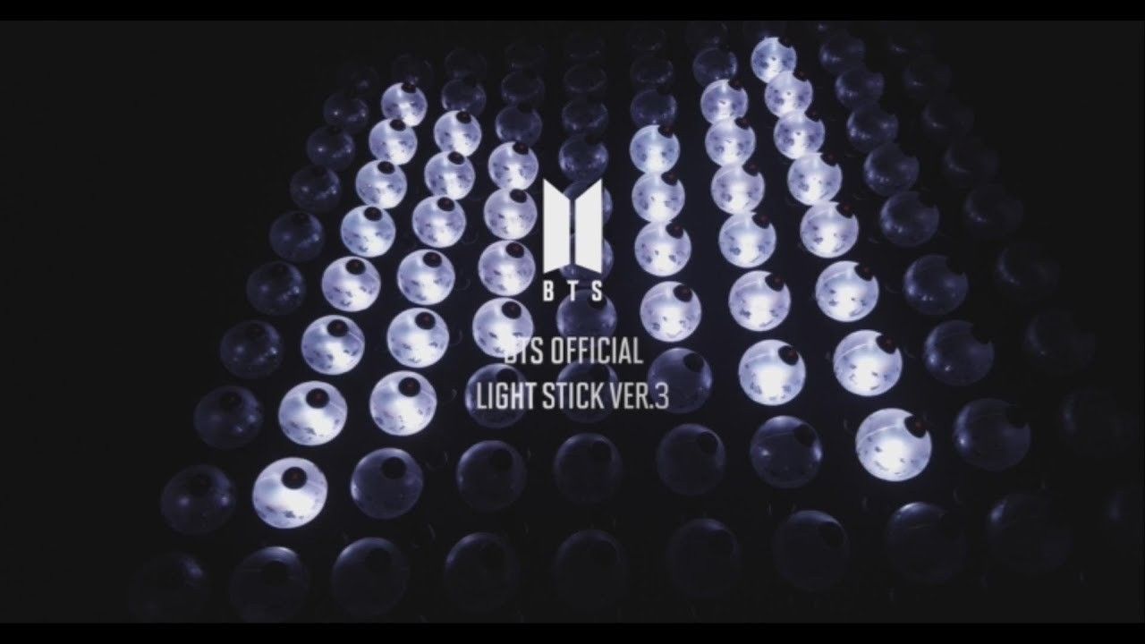 Simbolo BTS con luci sferiche, 1280x720 720p, Laptop