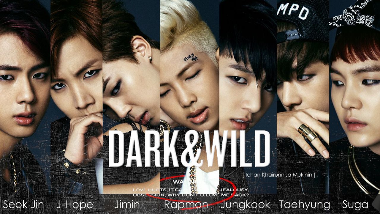BTS Dark and Wild album, 1280x800 HD, Notebook Gaming