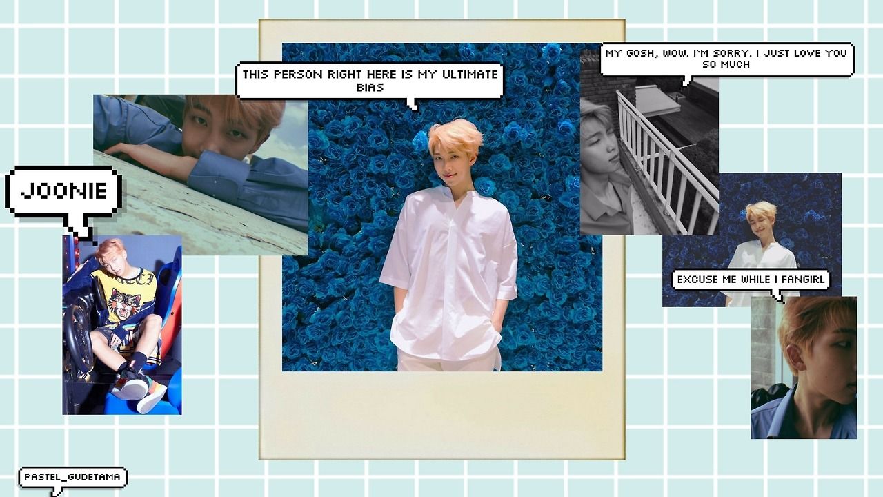 Aesthetic Blu dei BTS, 960x1706 Verticale, Android
