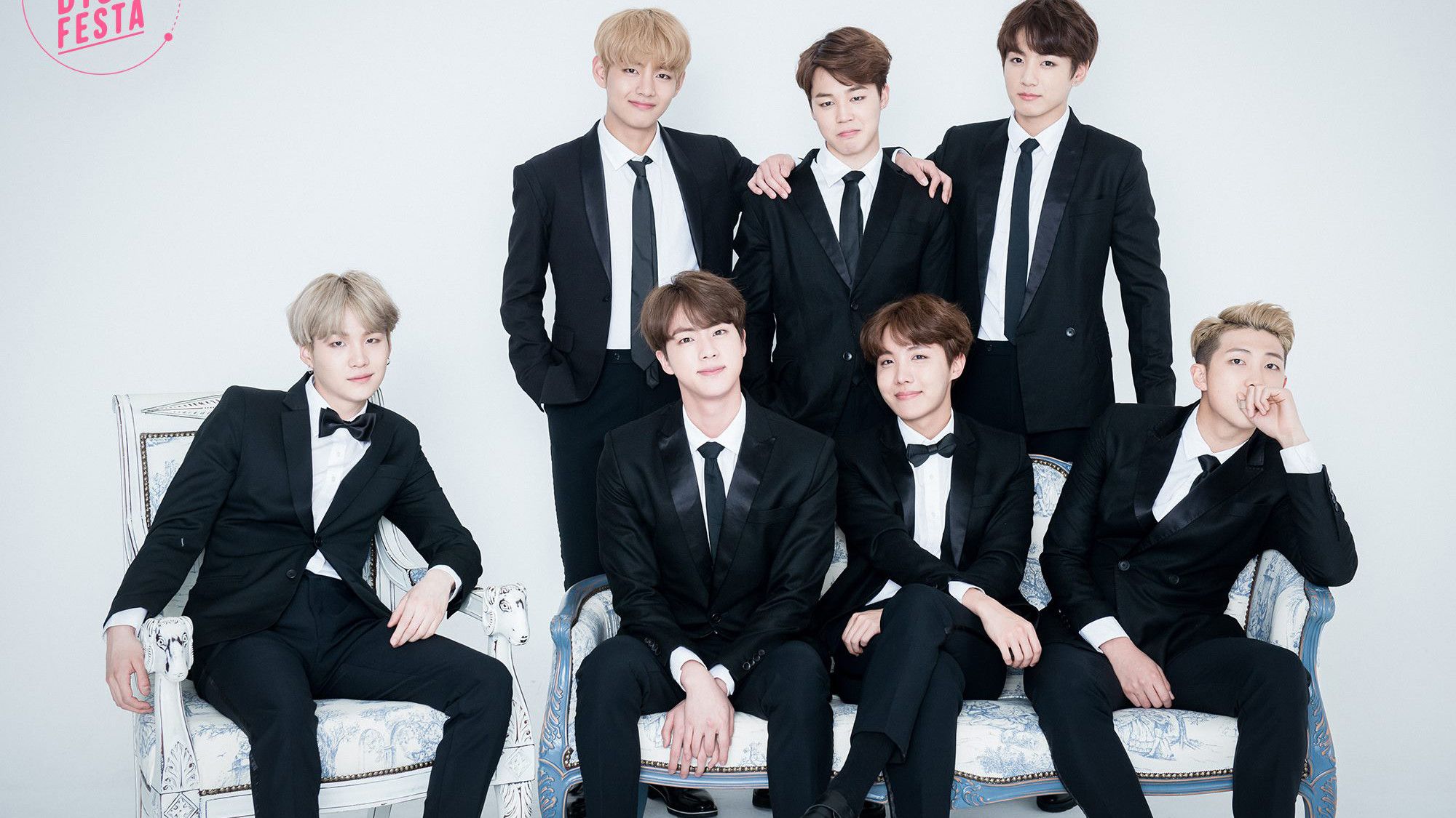 BTS gruppo abiti eleganti, 2000x1125 alta risoluzione, PC