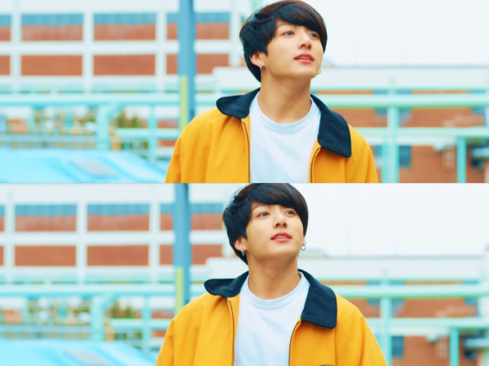 Gruppo BTS su balcone, 1280x720 720p, Monitor Gaming