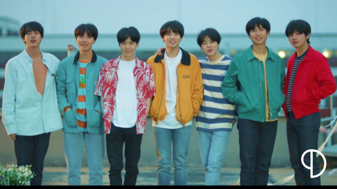 BTS gruppo Euphoria, 1280x720 HD, Desktop