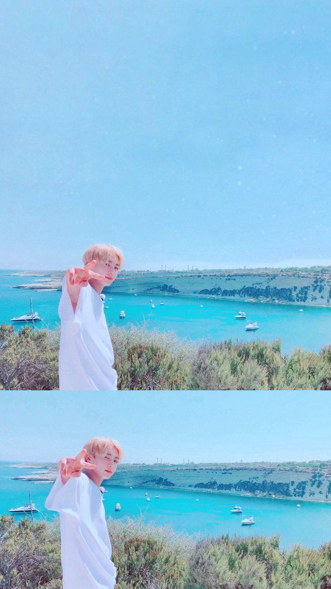 Jung Kook BTS oceano azzurro, 675x1200 Full HD Verticale, Smartphone