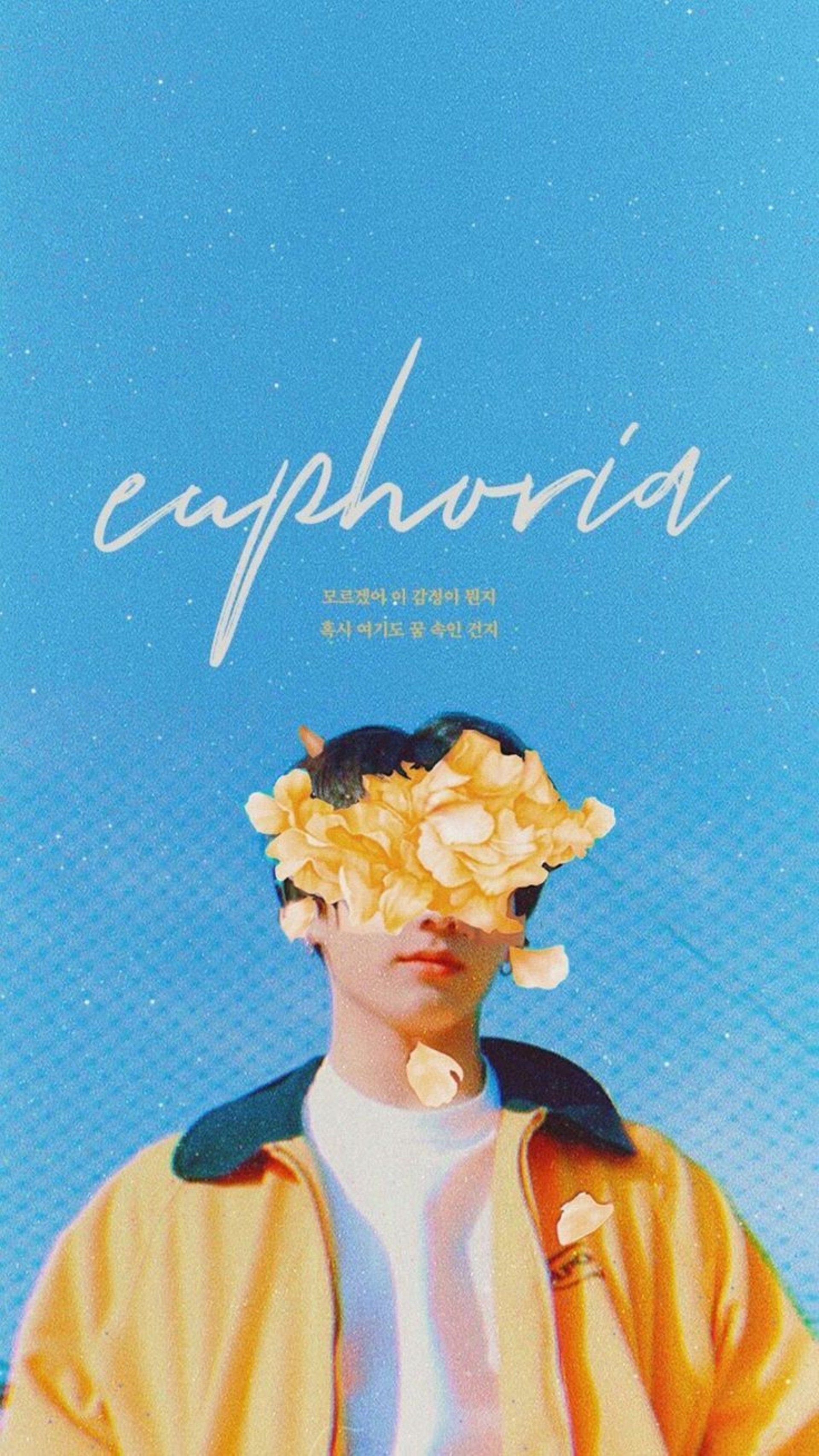 BTS Euphoria ragazzo fiori, 1920x3415 Verticale, OnePlus