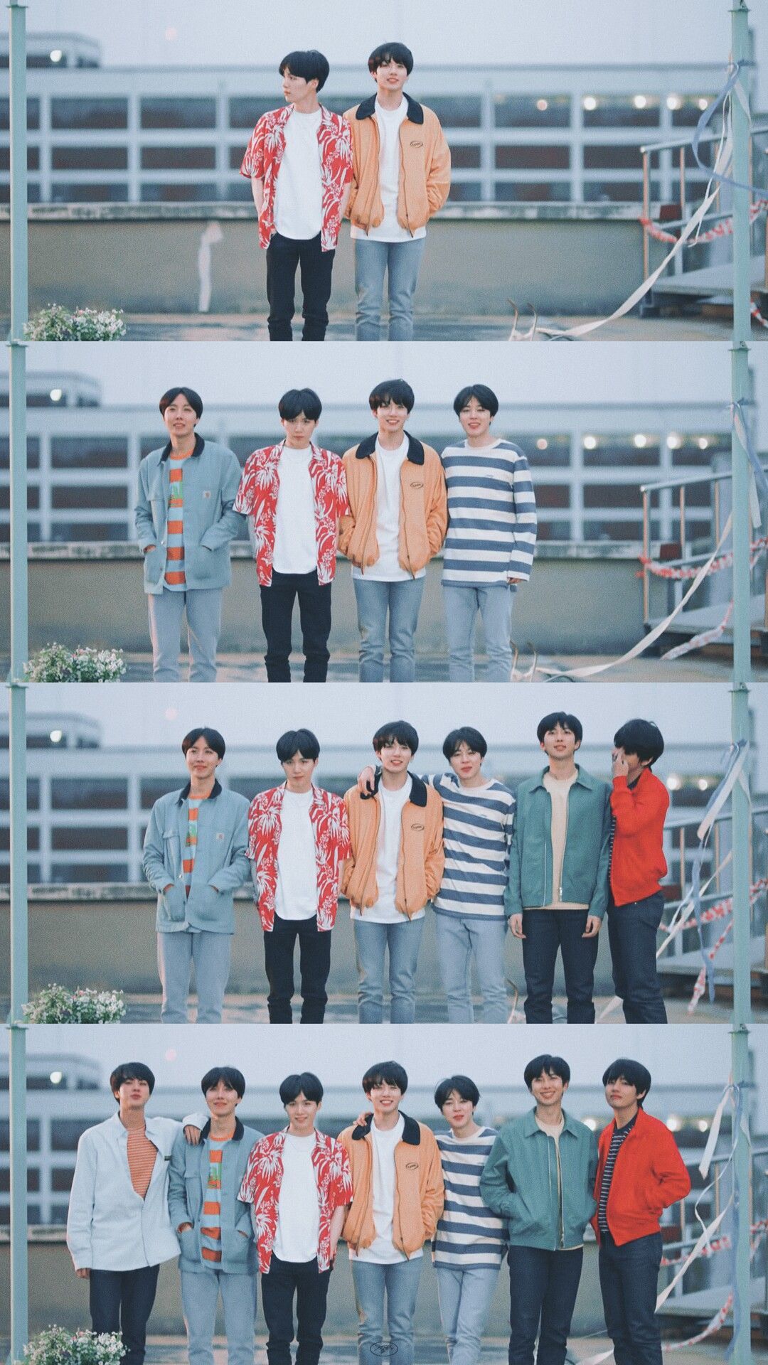 Collage BTS Euphoria gruppo, 3600x2700 WQXGA, PC Desktop