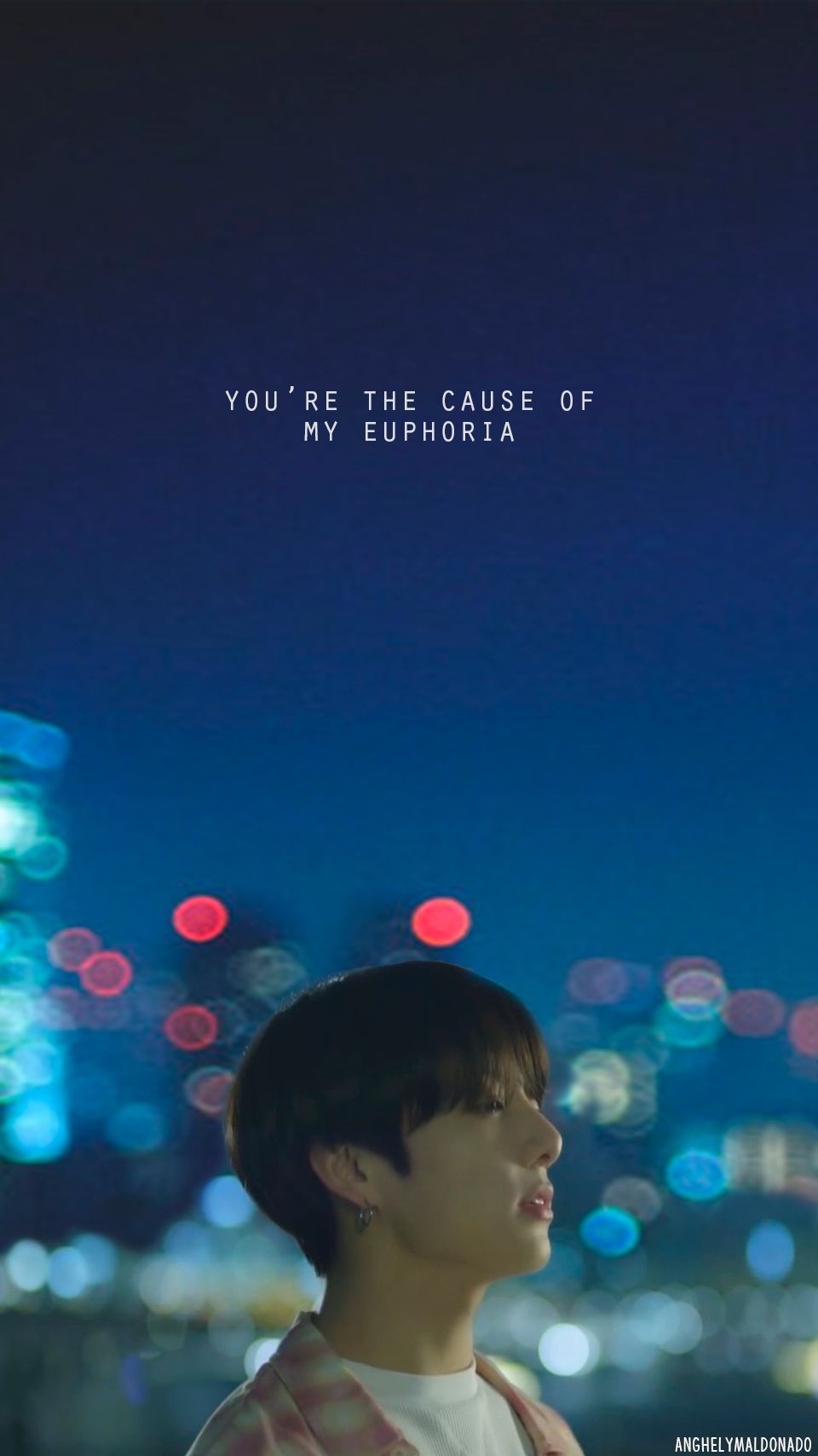 Jungkook BTS notte città, 960x1708 Verticale, Xiaomi